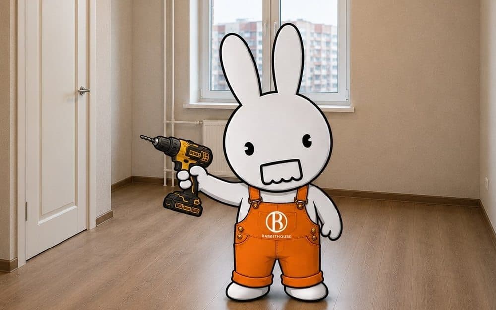 Заяц-мастер RABBITHOUSE: Ремонт квартир под ключ